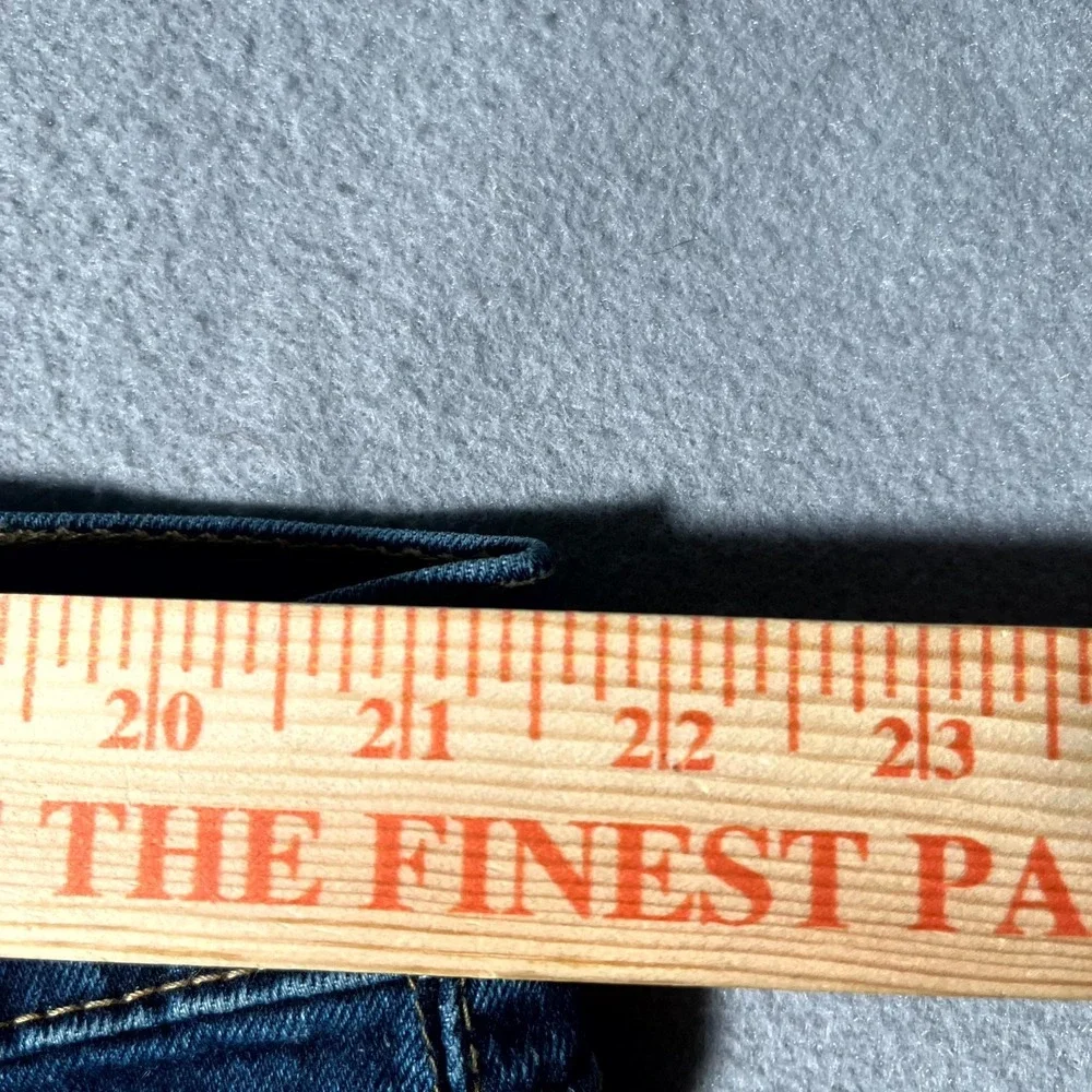 Levi's 505 Jeans Mens 42x30 Blue Denim Stretch Pockets Medium Wash‎ Straight Leg